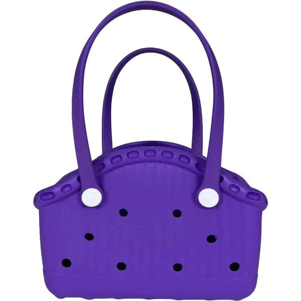 Elosung Purple Portable Eva Pet Handbag Diy Custom Decoration Carrier For Small Pets Beach And Outdoor Use (Large Capacity) Pet Transport