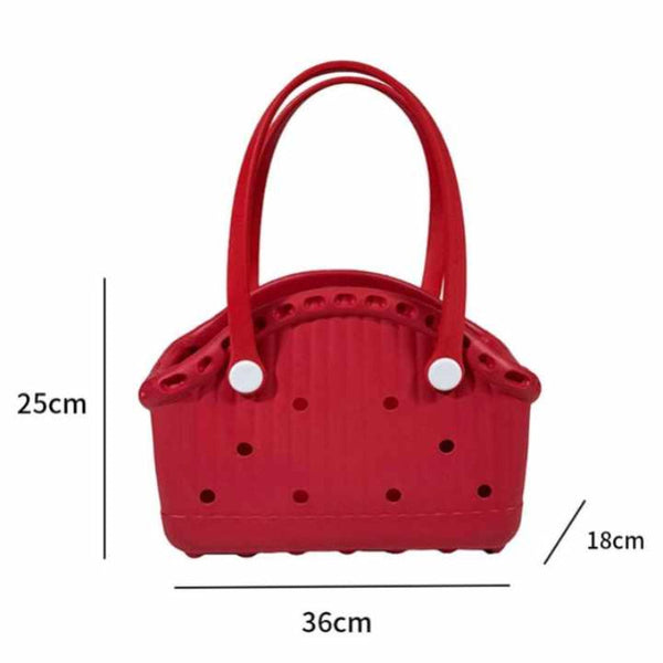 Elosung Purple Portable Eva Pet Handbag Diy Custom Decoration Carrier For Small Pets Beach And Outdoor Use (Large Capacity) Pet Transport
