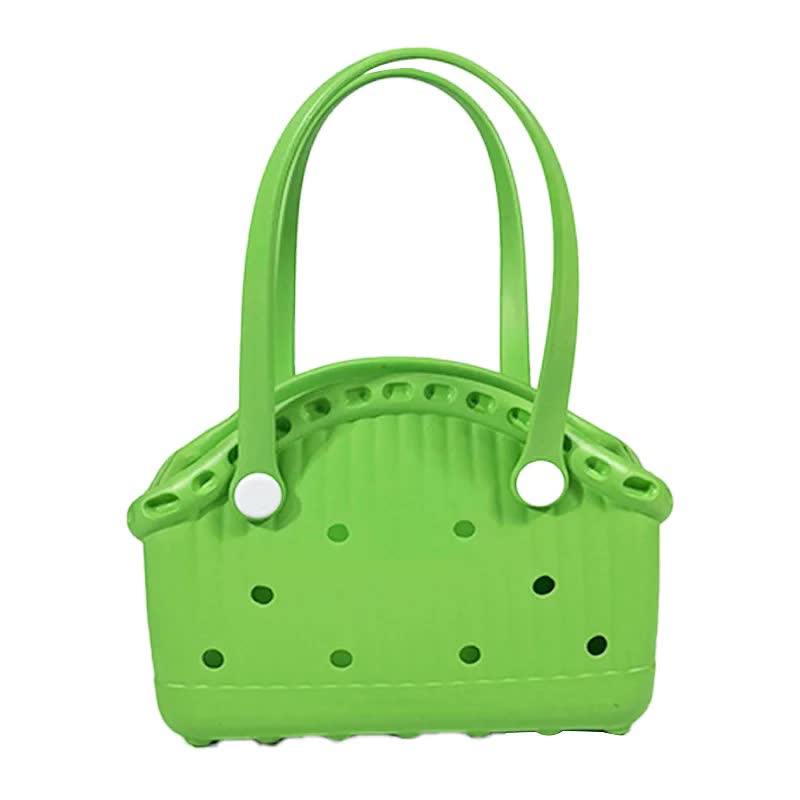 Elosung Green Eva Pet Handbag Diy Custom Decoration Carrier For Small Pets Beach Outdoor Use (Large Capacity) Pet Transport