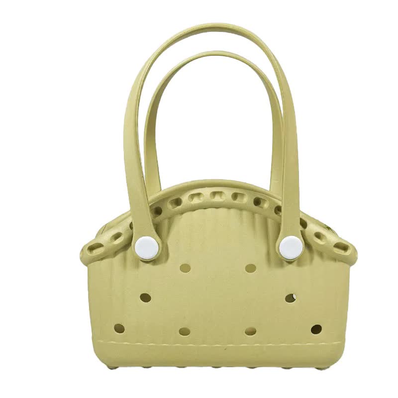 Elosung Khaki Eva Pet Handbag Diy Custom Decoration Carrier For Small Pets Beach Outdoor Use (Large Capacity) Pet Transport