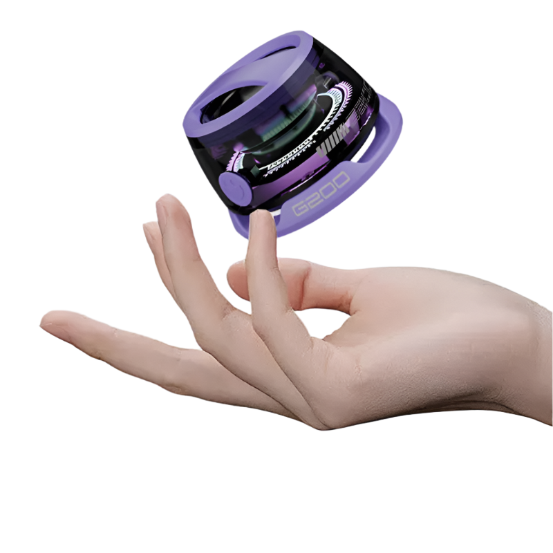 Elosung Purple Portable Mini Bluetooth With Magnetic Base High Quality Bass And Surround Sound Colorful Ambient Lighting Usb Rechargeable 6 Hour Batte