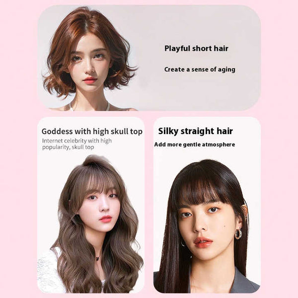 Elosung Pink Portable Foldable Cordless Hair Straightener With Ionic Technology Compact Travel Design And Quick Easy Usb Charging Straightening & Curl