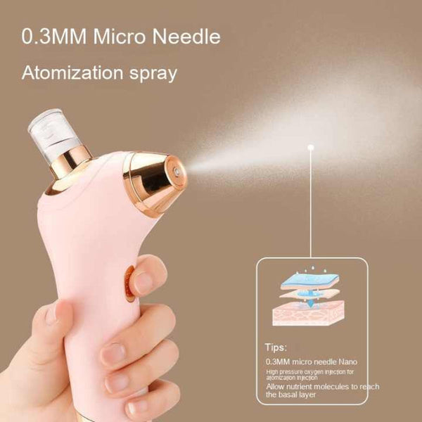 Elosung White Oxygen Injector For Face Hydration And Skin Rejuvenation 40Ml Usb Rechargeable Atomizer Anti Aging Products