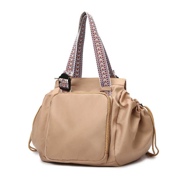 Elosung Khaki Convertible Multifunctional Little One Cradle Travel Bag Women's Backpack Shoulder Mummy With Expandable Storage Women's Bags & Handbags