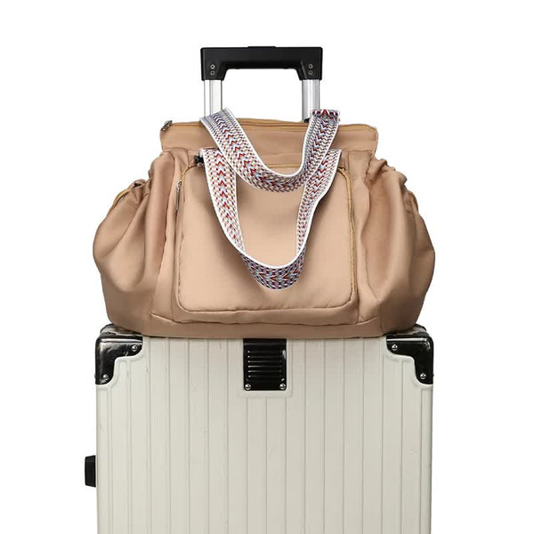 Elosung Khaki Convertible Multifunctional Little One Cradle Travel Bag Women's Backpack Shoulder Mummy With Expandable Storage Women's Bags & Handbags