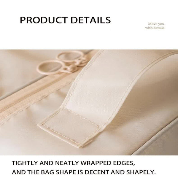 Elosung 2 Pcs Black Waterproof Foldable Travel Shoe Storage Bag Three Layer Design Organizer Portable Pouch For Trips Shoe Bags