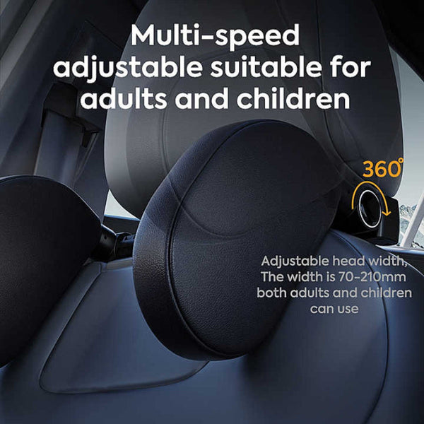 3D Memory Foam Car Seat Headrest With Side Support Universal Neck Pillow For Travel Comfort Headrests