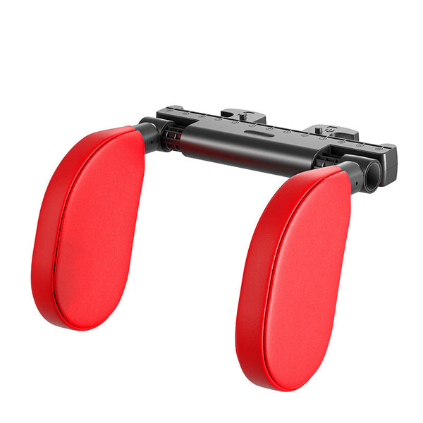 Elosung Red 3D Memory Foam Car Seat Headrest With Side Support Universal Neck Pillow For Travel Comfort Pillows