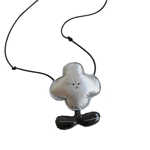 Elosung Silver Mini Crossbody Coin Purse & Earphone Pouch Adorable Floral Design Small Bag For Lipsticks Lightweight Travel Essentials Women's Bags &