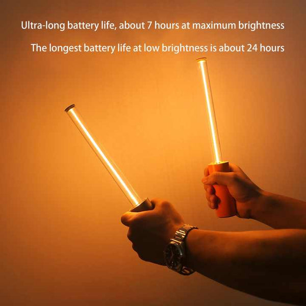 Elosung 2 Pcs Grey Modern Minimalist Rechargeable Lamp Touch Control Night Light For Bedroom Bar And Portable Outdoor Use Lamps