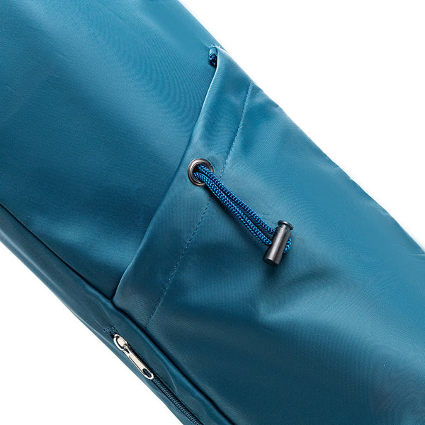 Elosung Dark Blue Durable Yoga Mat Carry Bag Multi Functional Fitness Backpack With Wet Pocket (Mugs Are Filming Props Not Included) Mats & Non Slip T