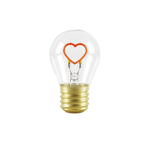 Heart Shape Usb Rechargeable Led Bulb Night Light & Festive Decor Night Lights