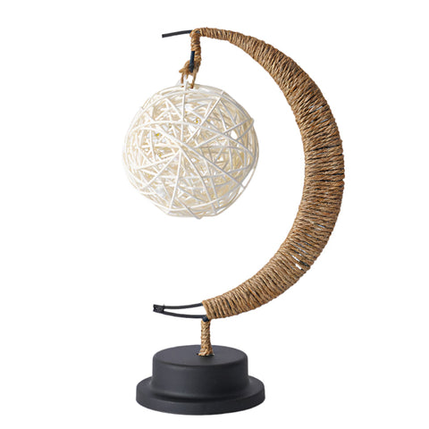 Elsoung Blue Usb Model With Ball Led Decorative Light Glow Powered Perfect For Bedroom Party & Gift Night Lights