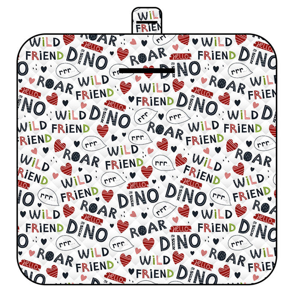 Elosung Thickened Waterproof Picnic Blanket Portable Outdoor Beach Mat For Camping And Hiking 150*200Cm(Letter) Picnic Accessories