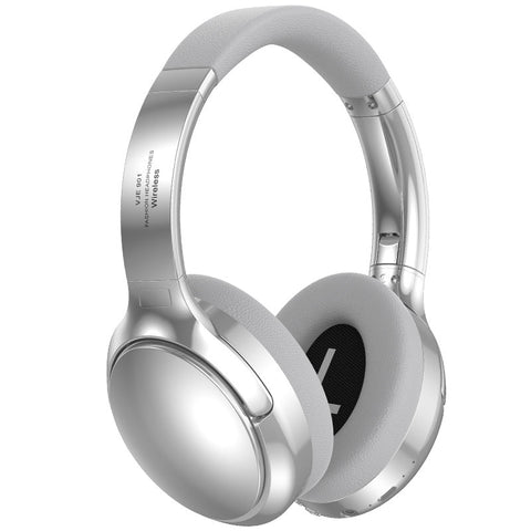 Elosung Silver Vje901 Wireless Bluetooth Over Ear With Active Noise Cancelling Headphones