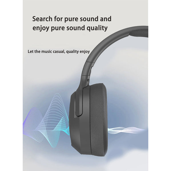 Elosung Khaki P2963 Wireless Bluetooth With Led Light Hi Fi Sound And Sport Design Headphones