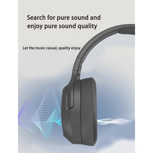 Elosung Blue P2963 Wireless Bluetooth With Led Light Hi Fi Sound And Sport Design Headphones