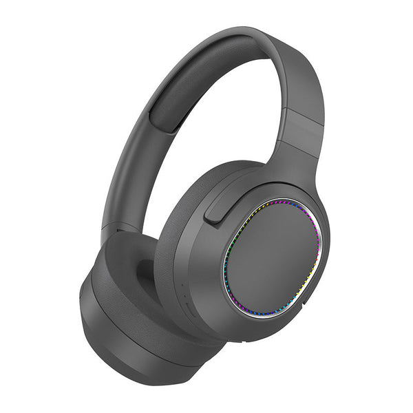 Elosung Gray P2963 Wireless Bluetooth With Led Light Hi Fi Sound And Sport Design Headphones