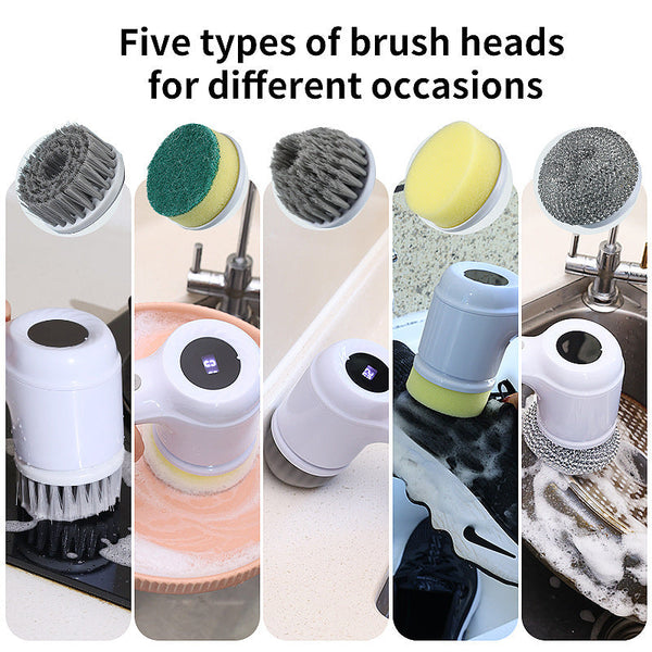 Elosung Electric Cleaning Brush Multipurpose High Speed Tool Cleaning Brushes