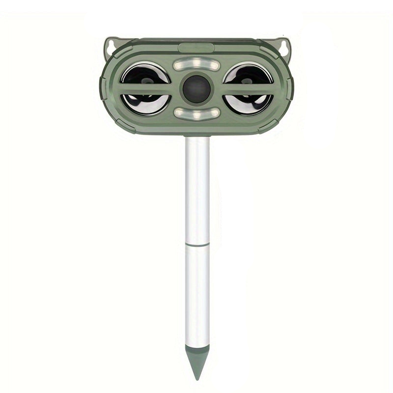 Elosung Solar Powered Ultrasonic Animal Repellent Outdoor Waterproof Pest Deterrent For Rodents Birds More Ultrasonic Pest Repellers