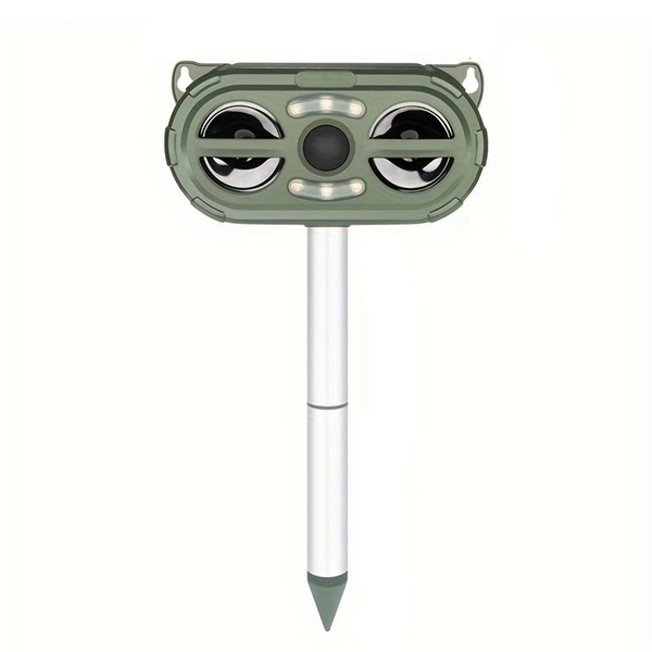 Elosung Solar Powered Ultrasonic Animal Repellent Outdoor Waterproof Pest Deterrent For Rodents Birds More Ultrasonic Pest Repellers