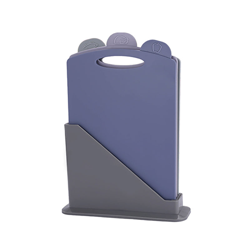 Elosung Double Sided Kitchen Chopping Board Set With Non Slip Base Food Specific Tabs 3 Piece Cutting Boards