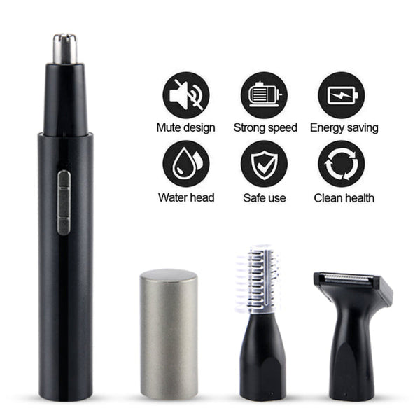 Elosung Pritech Tn 266 Multi Functional Electric Hair Trimmer Kit Usb Rechargeable Grooming Set For Nose Eyebrow Beard And Body Clippers & Trimmers