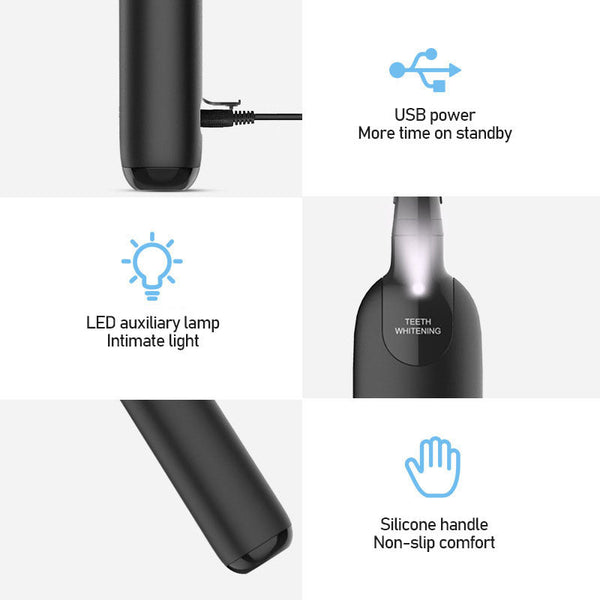 Elosung Rechargeable Electric Dental Scaler With Led Display And Cleaning Kit 250Mah Battery Home Use Plaque Remover Dental Instruments