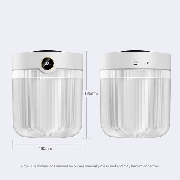 Elosung 2000Ml Large Capacity Humidifier With Led Display Silent Cool Mist Air For Home And Office Humidifiers