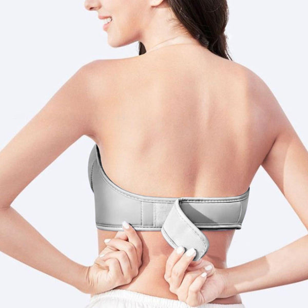 Elosung Electric Breast Massager Bra Wireless Comfortable Vibration For Relaxation Circulation Massagers