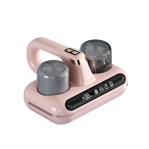 Elosung Pink With Humidity Display Wireless Dust Mite Vacuum Cleaner Uv Sterilization And 10000Pa Suction Model Hk 518 Vacuum Cleaners