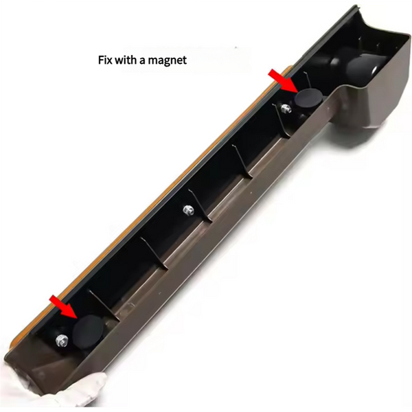 Elosung Toyota Land Cruiser Fj76/Fj79 Center Console And Door Armrest Cup Holder Set Brown Leather Cup Holders