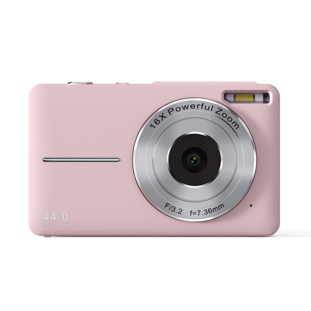 Elosung Pink Dc403 Digital Camera Bundle Fixed Focus 2.4 Inch Screen 32Gb Memory Card Included Digital Cameras