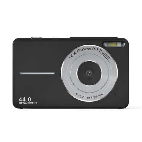 Elosung Black Dc403 Digital Camera Bundle Fixed Focus 2.4 Inch Screen 32Gb Memory Card Included Digital Cameras
