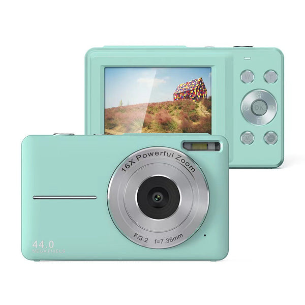 Elosung Green Dc403 Digital Camera Bundle Fixed Focus 2.4 Inch Screen 32Gb Memory Card Included Digital Cameras