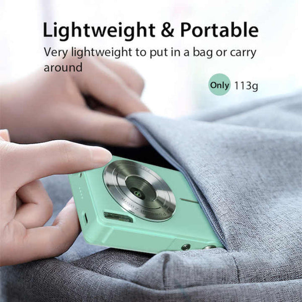 Elosung Black Dc403 Digital Camera 16X Zoom 2.4 Inch Ips Screen 32Gb Memory Card Included Digital Cameras