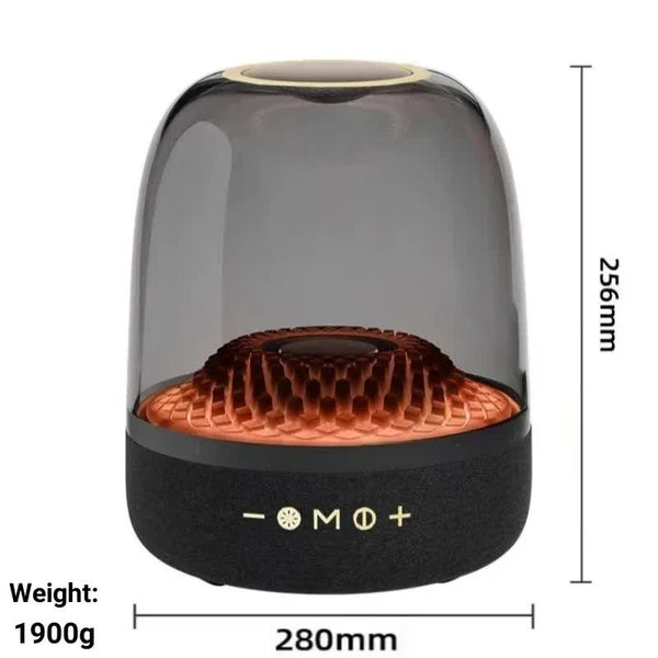 Elosung Lp90 Black 360A Bluetooth Home Theater Led Light Effect 120W Surround Sound Home Speakers & Subwoofers