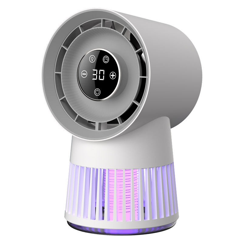 Elosung Rechargeable Mosquito Killer Lamp With Fan 2400Mah Battery Portable Fans