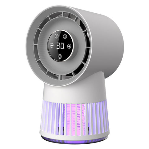 Elosung Rechargeable Mosquito Killer Lamp With Fan 2400Mah Battery Portable Fans