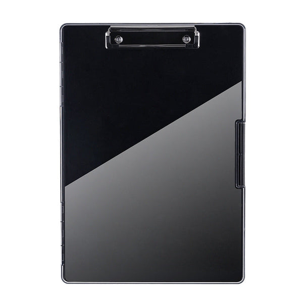 Elosung Black A4 Plastic Document Storage Clipboard Portable And Durable Personal Organisers
