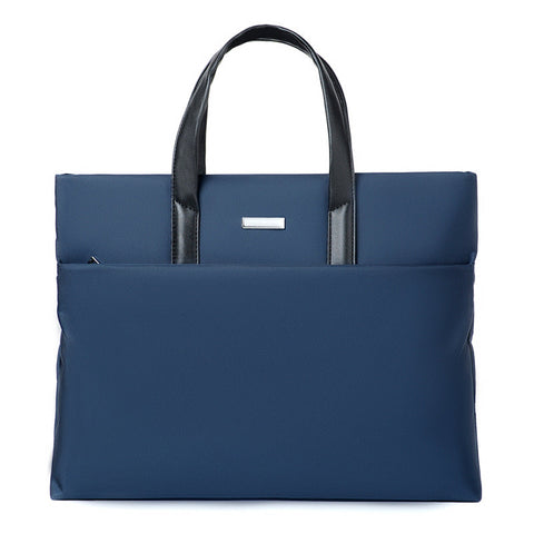 Elosung Blue Lightweight Business Tote Bag Durable And Stylish For Work Travel Women's Bags & Handbags