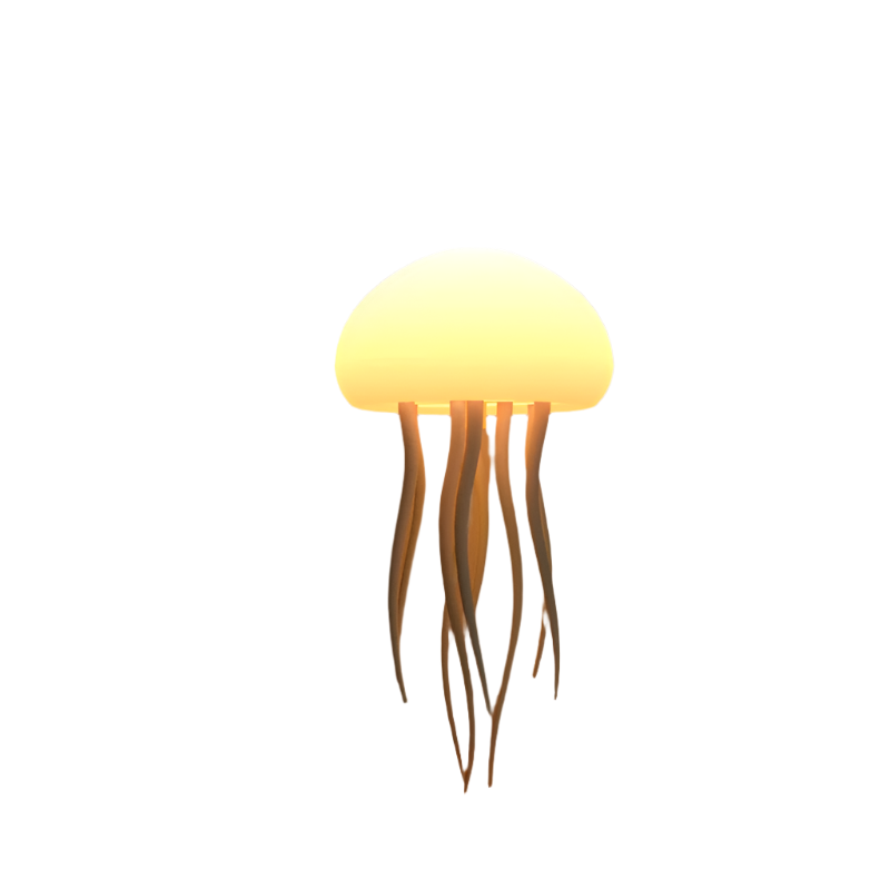 Hanging Style Jellyfish Shaped Night Light 1000Mah Rechargeable Led Lamp Night Lights