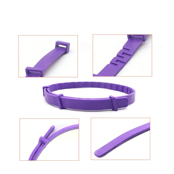 Elosung Purple Calming Collars For Dogs Natural Stress Relief 4 Pack Dog Collars