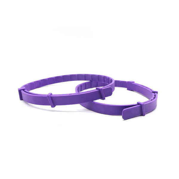 Elosung Purple Calming Collars For Cats Natural Anxiety Relief 3 Pack (2 Set/6Pcs) Dog Collars
