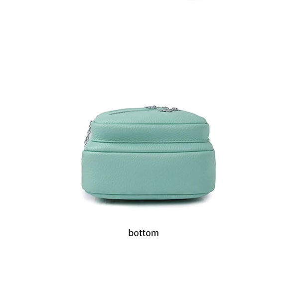 Waterproof Crossbody Sling Bag With Adjustable Strap Mint Green Bags