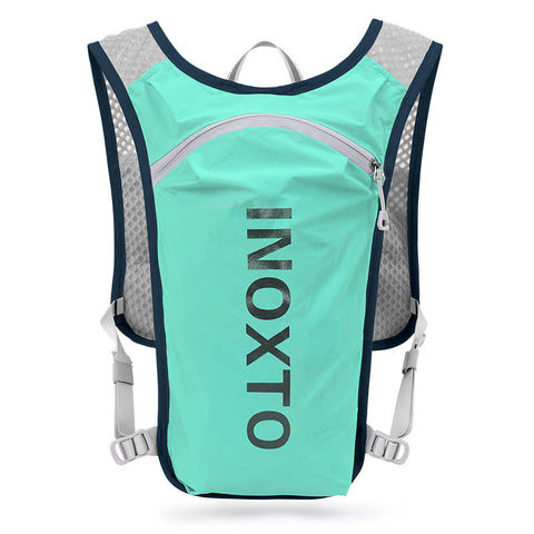 Elosung Lightweight Hydration Running Vest With 5L Capacity Reflective Strips Green Hydration Packs