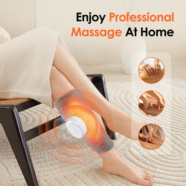 Rechargeable Leg Massager With 3 Vibration Modes And Airbag Compression Massagers