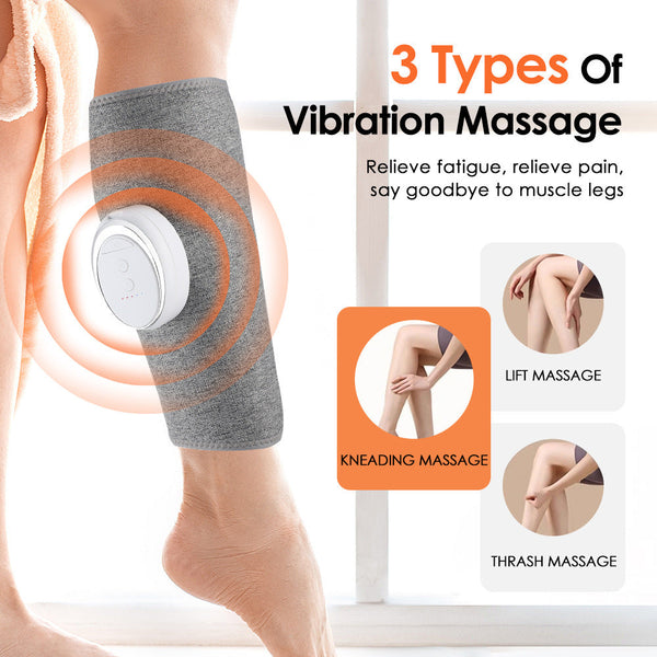Rechargeable Leg Massager With 3 Vibration Modes And Airbag Compression Massagers