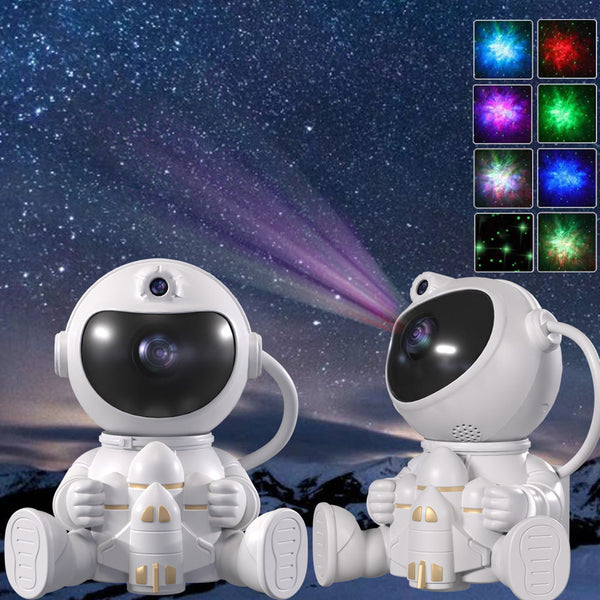 Elosung Astronaut Galaxy Projector Night Light With Remote Control Space Shuttle Night Lights