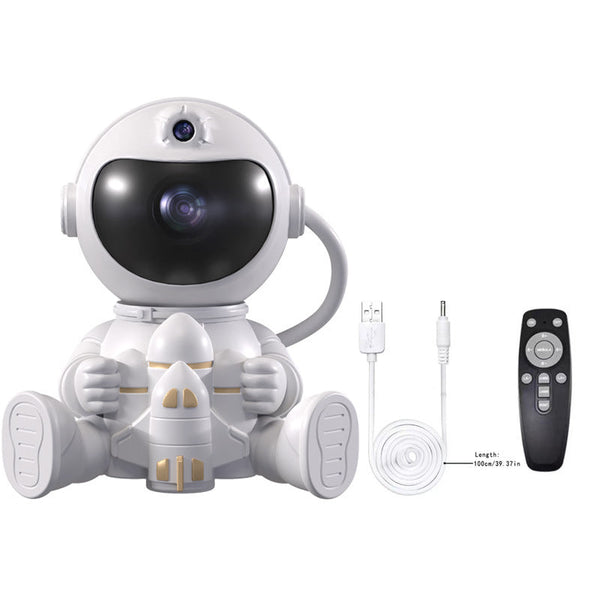 Elosung Astronaut Galaxy Projector Night Light With Remote Control Space Shuttle Night Lights